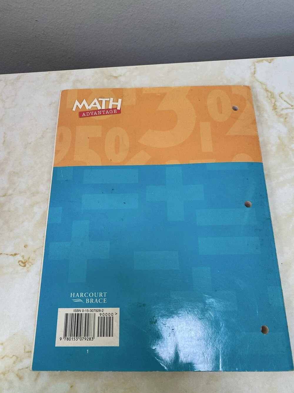 Harcourt Math Advantage Practice On My Own Student Workbook